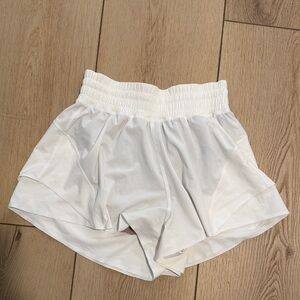 Lululemon shake it out high-rise shorts xxs worn once